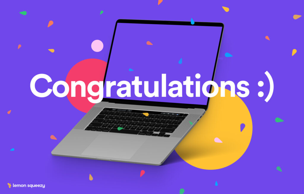 Congratulations MacBook Winner