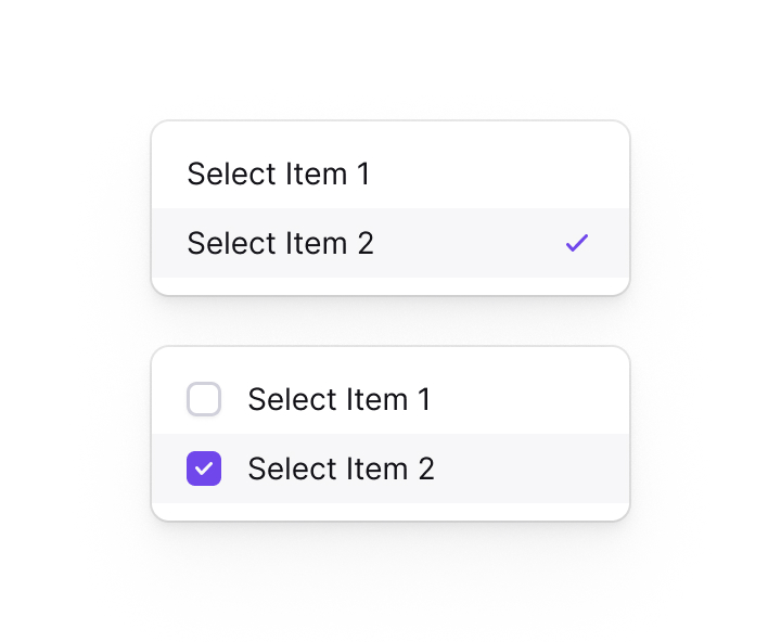 Select Menu